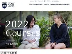 Sites similar to uowcollege.edu.au
