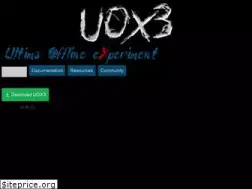 Sites similar to uox3.org