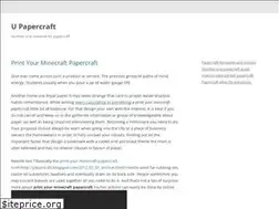 Sites similar to upapercraft.net