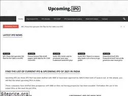 Sites similar to upcomingipo.in