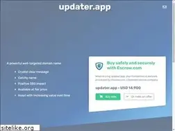 Sites similar to updater.app