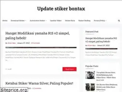 Sites similar to updatestikerbontax.blogspot.com