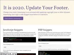 Sites similar to updateyourfooter.com