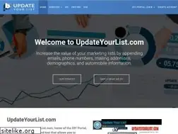 Sites similar to updateyourlist.com