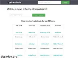 Sites similar to updownradar.co.uk