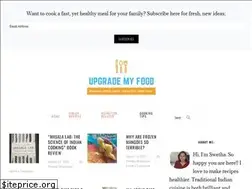 Sites similar to upgrademyfood.com