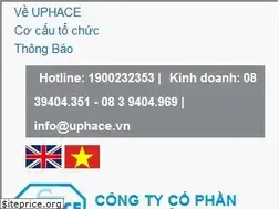 Sites similar to uphace.vn
