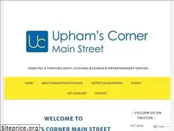 Sites similar to uphamscorner.org