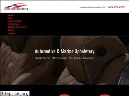 Sites similar to upholsteryunlimitedok.com