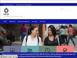 Sites similar to upid.edu.do