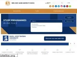 Sites similar to upjs.sk