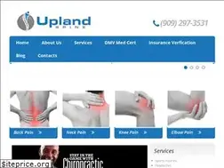 Sites similar to uplandspine.com