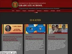 Sites similar to uplbgraduateschool.org