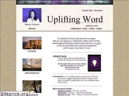 Sites similar to upliftingword.com