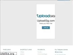 Sites similar to uploadgig.com