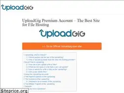 Sites similar to uploadgig.info