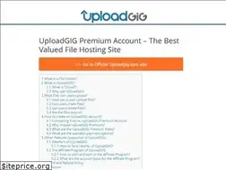 Sites similar to uploadgig.xyz
