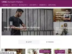 Sites similar to upmcmyhealthmatters.com