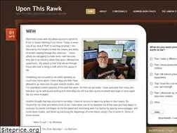 Sites similar to uponthisrawk.com
