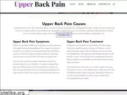 Sites similar to upper-back-pain.org