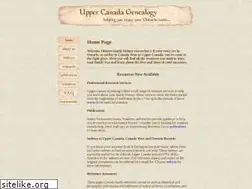 Sites similar to uppercanadagenealogy.com