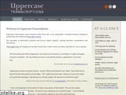 Sites similar to uppercase-transcriptions.com