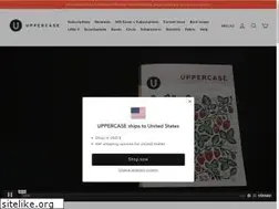Sites similar to uppercasemagazine.com