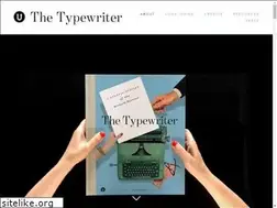 Sites similar to uppercasetypewriter.com