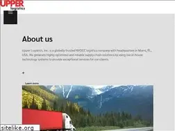 Sites similar to upperlogistics.com