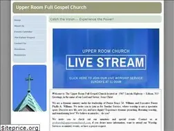 Sites similar to upperroomchurch.com