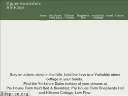 Sites similar to upperswaledaleholidays.co.uk