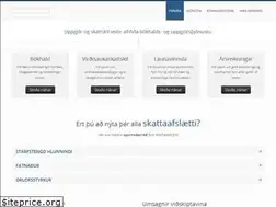 Sites similar to uppgjorogskattskil.is