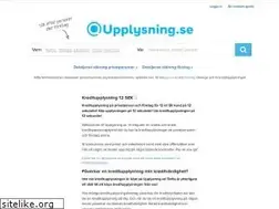 Sites similar to upplysning.se