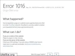 Sites similar to upproductions.com