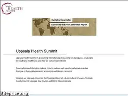 Sites similar to uppsalahealthsummit.se