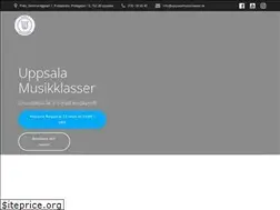 Sites similar to uppsalamusikklasser.se
