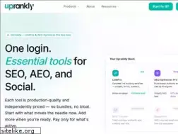 Sites similar to uprankly.com