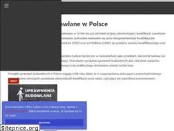 Sites similar to uprawnieniabudowlane.pl