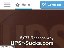 Sites similar to ups-sucks.net