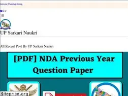 Sites similar to upsarkarinaukri.in