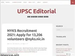 Sites similar to upsceditorial.wordpress.com
