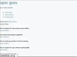 Sites similar to upscguru.in