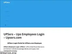 Sites similar to upserscom.website