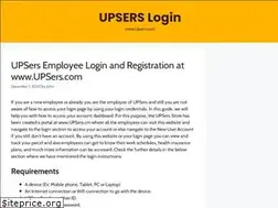 Sites similar to upserslogin.club
