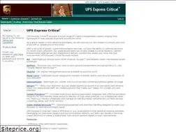 Sites similar to upsexpresscritical.com