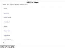 Sites similar to upsssc.com