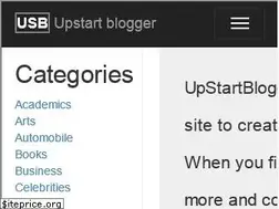 Sites similar to upstartblogger.com