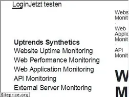 Sites similar to uptrends.de