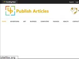 Sites similar to upublisharticles.com