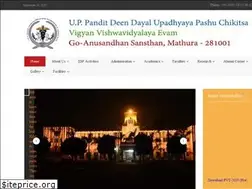 Sites similar to upvetuniv.edu.in